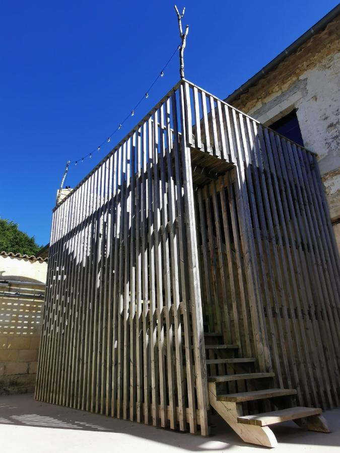 Gite De Charme Au Coeur De L'Entre-Deux-Mers Haux  Bagian luar foto